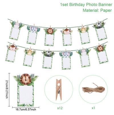 Jungle Animals méhsejt asztali dekoráció dzsungel születésnapi parti dekoráció gyerekeknek babaváró 1. születésnapi vadon élő szafari parti kellékek