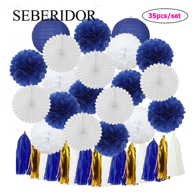 Μπομπονιέρα Καλοκαιρινής Γάμου Πράσινο Λευκό Σετ Κρεμαστό Χαρτί Φαναράκι Βεντιλατέρ Φούντα Κοριτσάκι Αγόρι Βάπτιση Διακόσμηση γενεθλίων Πομπον