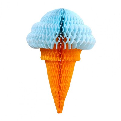 Banner din hârtie pentru înghețată, fără miros, piesă centrală pentru înghețată, indeformabil, ultra-ușor, accesoriu de petrecere, decorațiuni pentru înghețată