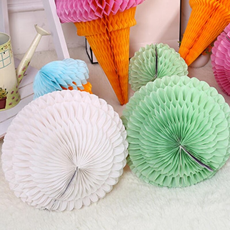 Banner din hârtie pentru înghețată, fără miros, piesă centrală pentru înghețată, indeformabil, ultra-ușor, accesoriu de petrecere, decorațiuni pentru înghețată