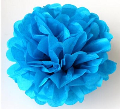 10 vnt. miela vaikiško dušo dekoracija 25 cm 10 colių servetėlės gėlės Popieriniai pom poms kamuoliukai žibintai Vakarėlio dekoras Amatų vestuvės