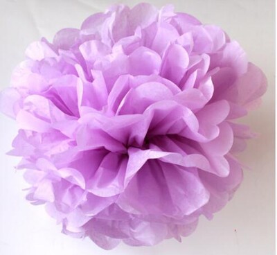 10 vnt. miela vaikiško dušo dekoracija 25 cm 10 colių servetėlės gėlės Popieriniai pom poms kamuoliukai žibintai Vakarėlio dekoras Amatų vestuvės