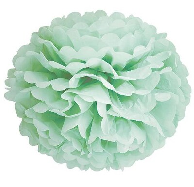 10 vnt. miela vaikiško dušo dekoracija 25 cm 10 colių servetėlės gėlės Popieriniai pom poms kamuoliukai žibintai Vakarėlio dekoras Amatų vestuvės