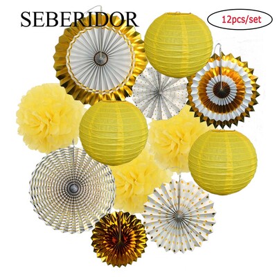 Χριστουγεννιάτικη μπομπονιέρα Μικτό κρεμαστό χαρτί βεντάλια στρογγυλό φανάρι Παιδικό αγόρι κορίτσι 1ο ντεκόρ γενεθλίων DIY Tissue Pompom Κόκκινο πράσινο