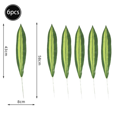 Mesterséges zöld trópusi pálmalevelek brazil levél dzsungel szafari születésnapi parti dekoráció esküvői otthoni asztaldísz hamis növény