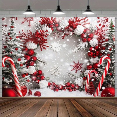 Mikulás füzér hóember fotózás háttér kellékek családi karácsonyi parti dekoráció újévi háttér borító