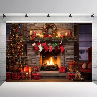 Mikulás füzér hóember fotózás háttér kellékek családi karácsonyi parti dekoráció újévi háttér borító