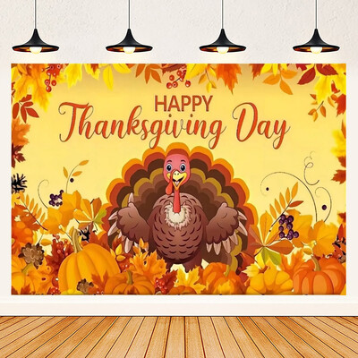 Őszi hálaadás napi téma őszi tök juhar elhagyja Törökország parasztház pajta aratás baba portré fotózás háttér kellék