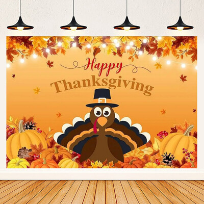 Őszi hálaadás napi téma őszi tök juhar elhagyja Törökország parasztház pajta aratás baba portré fotózás háttér kellék