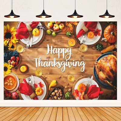 Őszi hálaadás napi téma őszi tök juhar elhagyja Törökország parasztház pajta aratás baba portré fotózás háttér kellék