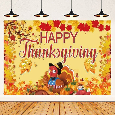 Őszi hálaadás napi téma őszi tök juhar elhagyja Törökország parasztház pajta aratás baba portré fotózás háttér kellék