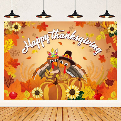 Őszi hálaadás napi téma őszi tök juhar elhagyja Törökország parasztház pajta aratás baba portré fotózás háttér kellék