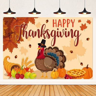 Őszi hálaadás napi téma őszi tök juhar elhagyja Törökország parasztház pajta aratás baba portré fotózás háttér kellék