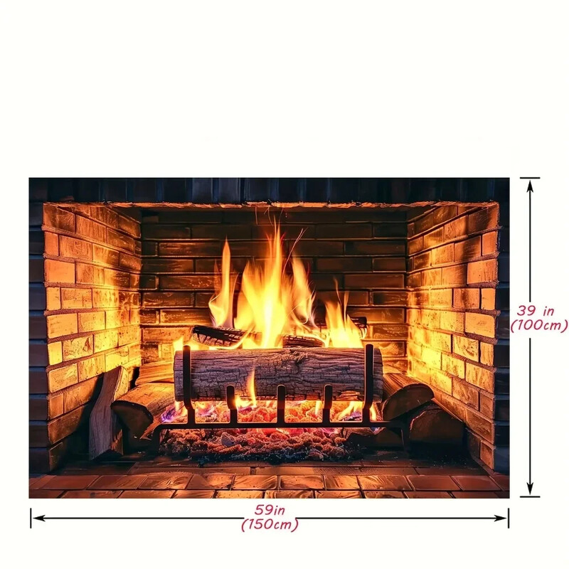 Τζάκι, φόντο με καυσόξυλα, ιδανικό για χειμερινές χριστουγεννιάτικες διακοσμήσεις, οικογενειακό κάμπινγκ μπάρμπεκιου και φωτογραφικό θάλαμο