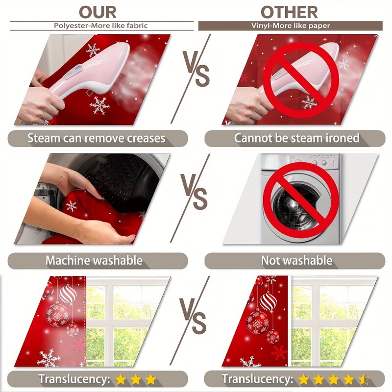 Koši balti sniega un sarkani piekarināmi balles tērpi ģimenes Jaungada ballītēm, dzimšanas dienām un foto kabīņu dekorācijām