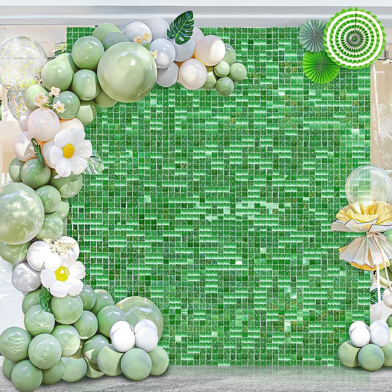 1x2m négyzet alakú csillogó függöny háttér arany szál rózsaszín csillogó fali dekoráció születésnapi esküvő babazuhany party fotó háttér