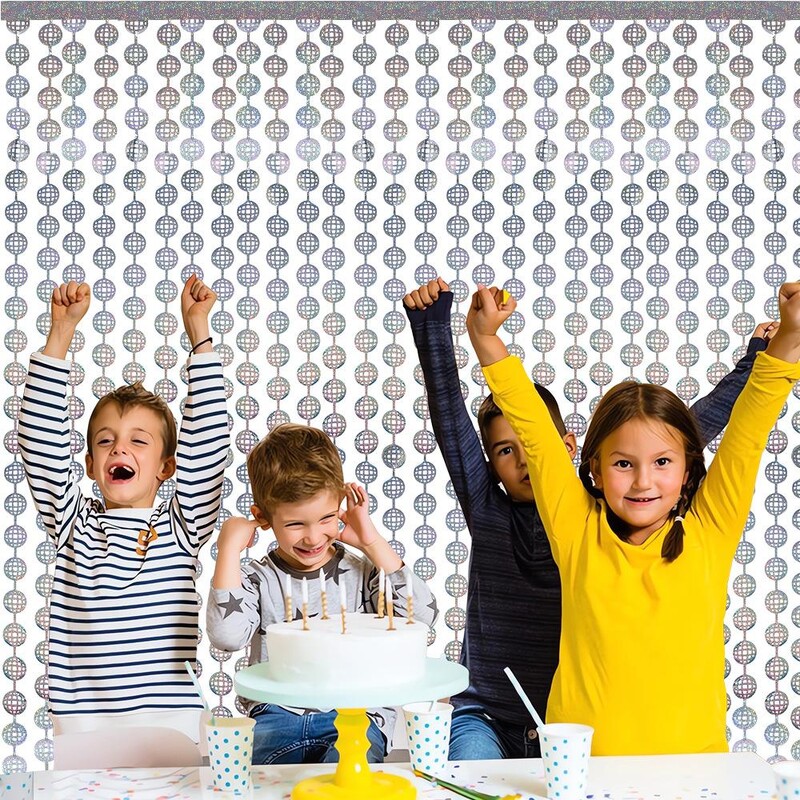 1X2M lézeres föld csillogó függöny háttér ezüst csillogó fali dekoráció fólia függöny születésnapi esküvői diszkóparti fotó háttér