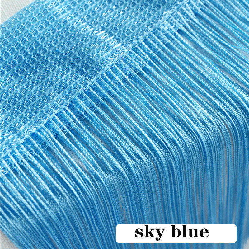 100 cm X 200 cm szál függöny képernyő szalag szalag elválasztó roló nappali ajtó fal ablak panel bojt függöny