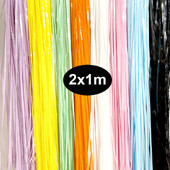 Szivárványos fólia rojtos függöny Háttér Macaron talmi függöny esküvői születésnapi lánybúcsú Háttér fotófülke dekoráció