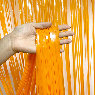 Szivárványos fólia rojtos függöny Háttér Macaron talmi függöny esküvői születésnapi lánybúcsú Háttér fotófülke dekoráció