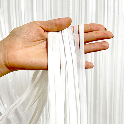 Szivárványos fólia rojtos függöny Háttér Macaron talmi függöny esküvői születésnapi lánybúcsú Háttér fotófülke dekoráció