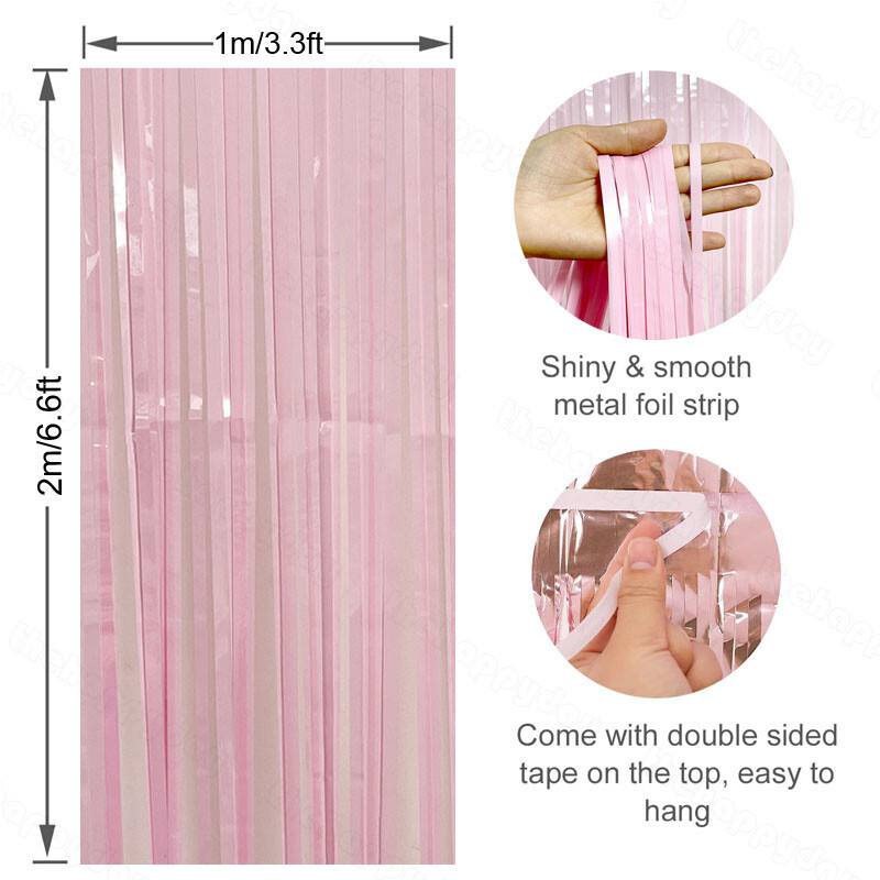 Szivárványos fólia rojtos függöny Háttér Macaron talmi függöny esküvői születésnapi lánybúcsú Háttér fotófülke dekoráció