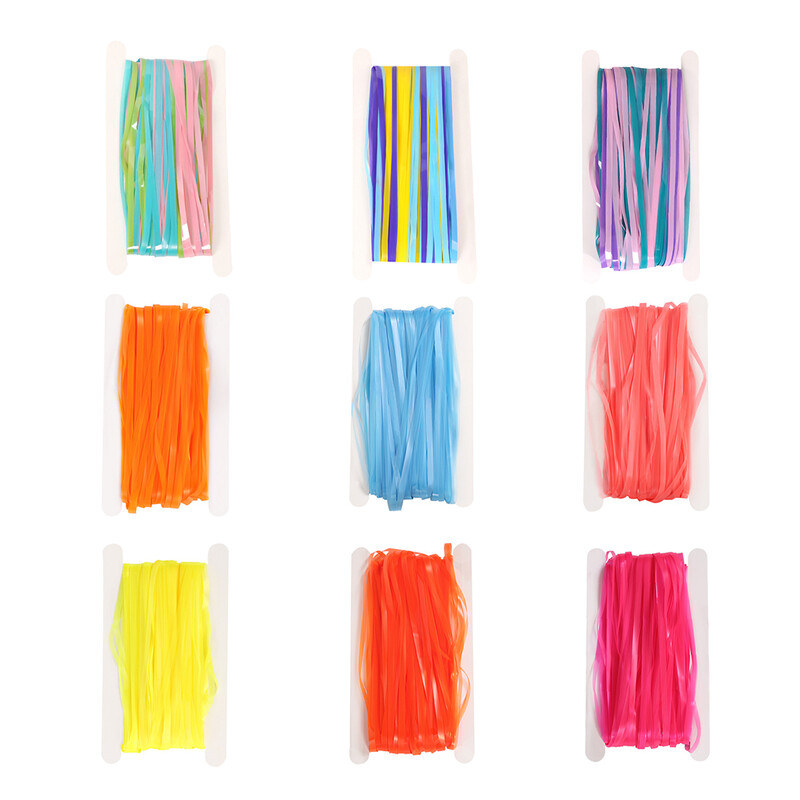 2db Színes rojtos függöny Macaron Backdrops talmi függöny lánynak egyszarvú sellő esküvői parti dekoráció esküvő