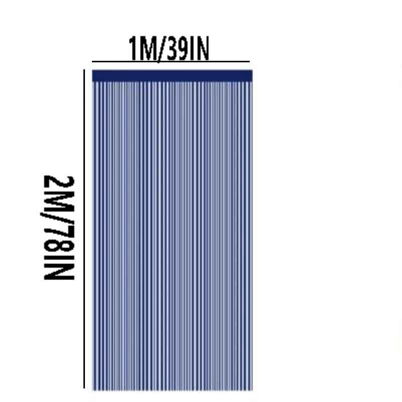 2 σετ 2 * 1M διαφανές πολύχρωμο κουρτίνα βροχής διακόσμηση πάρτι τοίχου