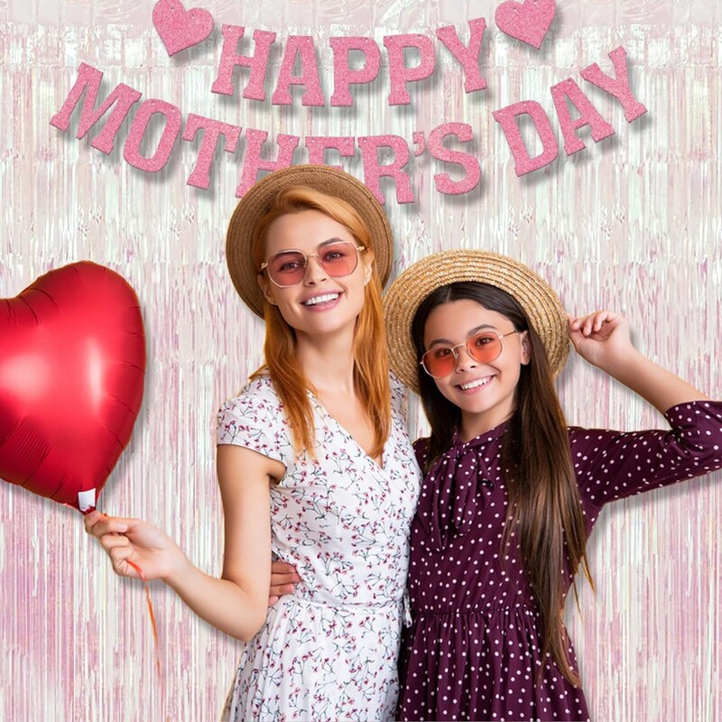 2 méteres átlátszó irizáló rózsaszín esőfüggöny háttér fali dekoráció, születésnapi esküvői party háttér dekoráció