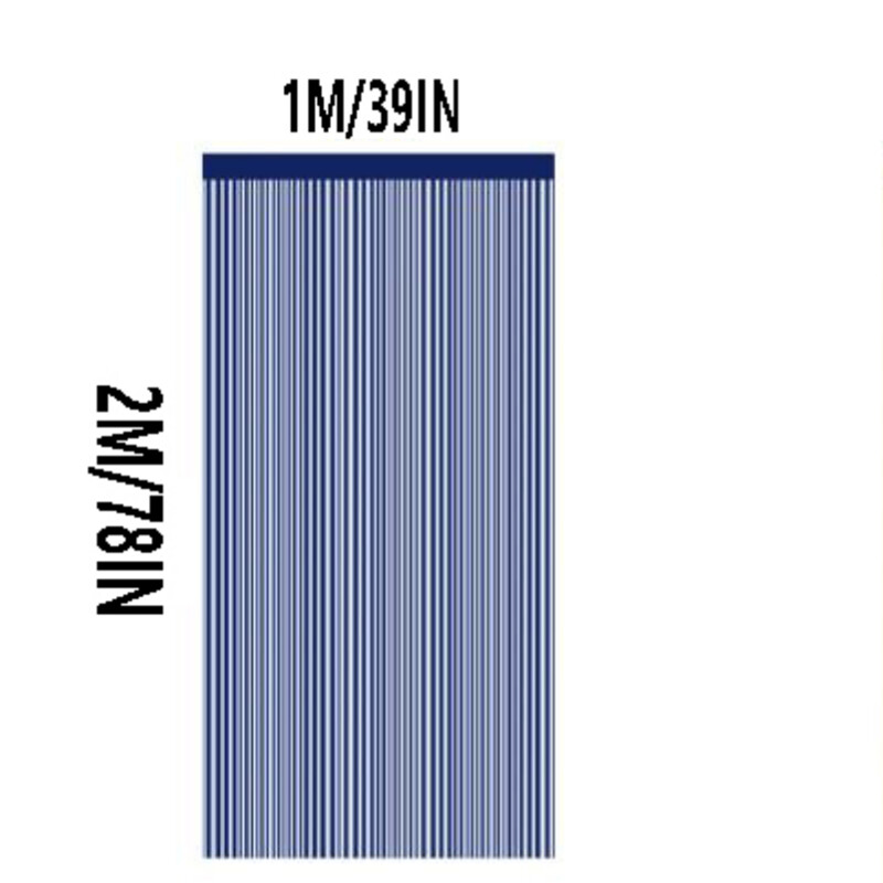 1 db 2 * 1M színes esőfüggöny parti dekoráció függöny háttérfal