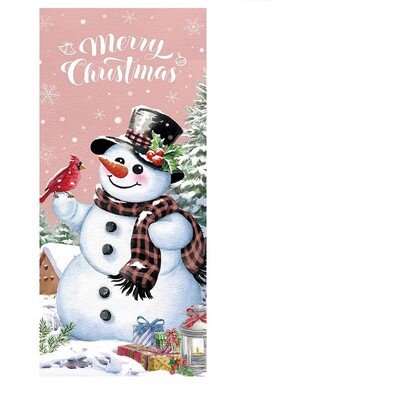 0,9 * 1,8 M több karácsonyi ajtóborító háttér textil transzparens party beltéri és kültéri jelenetdekoráció