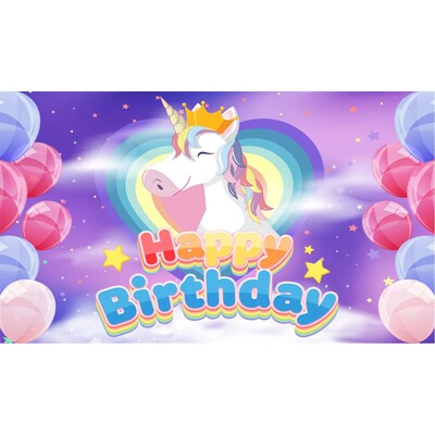 Disney Unicorn bakelit hátterek születésnapi partikhoz, babazuhanyok, rendezvénydekoráció, fantázia egyszarvú fényképezési kellék, buliszalag