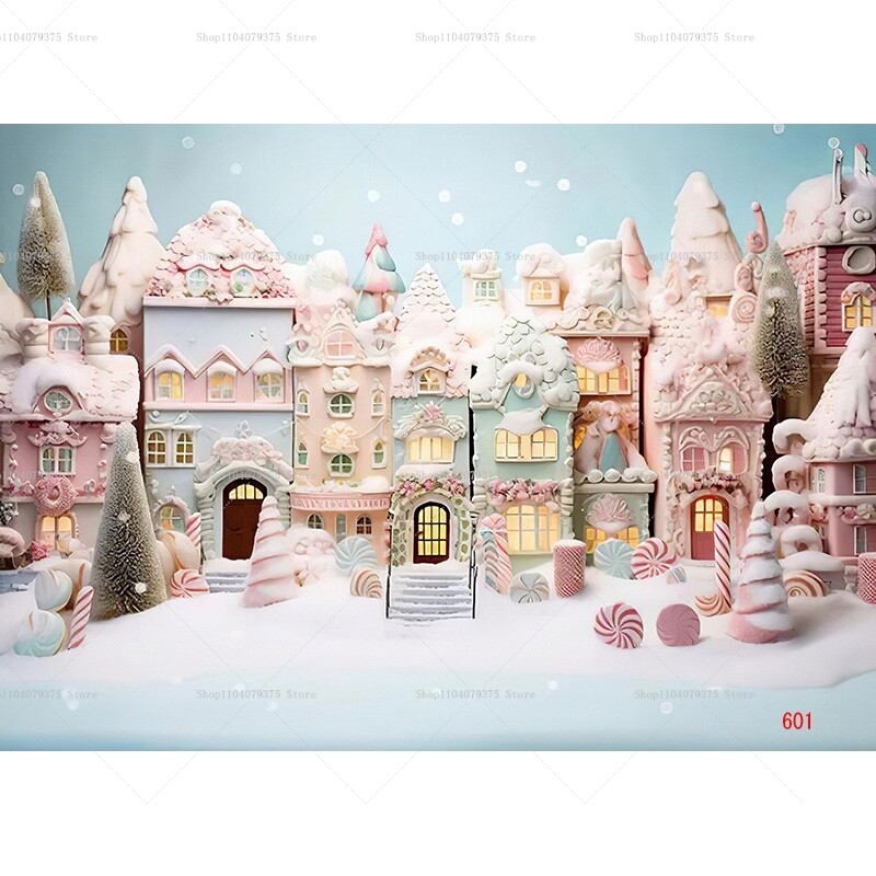 Karácsonyfa ajándékok Virág Koszorú Fényképezés Hátterek Ablak Hóember Rózsaszín ház ajtó évfordulója újév fotó háttér