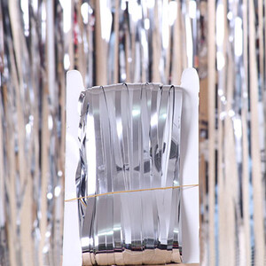 2M 3M 4M fémfólia rojtos csillogó háttér esküvői parti fali dekoráció fotófülke Háttér talmi csillogó függöny arany