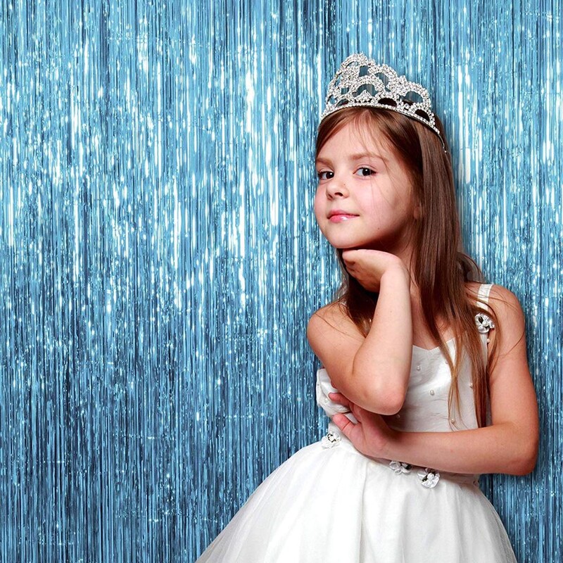 2M 3M 4M fémfólia rojtos csillogó háttér esküvői parti fali dekoráció fotófülke Háttér talmi csillogó függöny arany