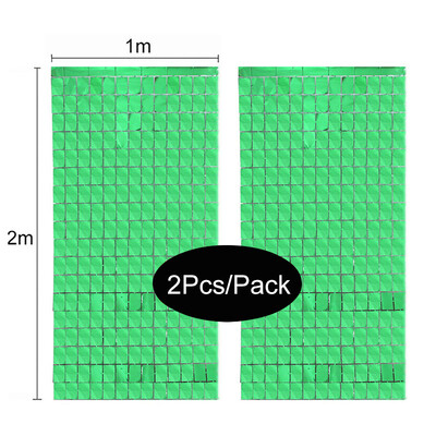 Születésnapi buli díszek Születésnapi lány 2db/csomag buli hátterek Lánybúcsú, rácsos tükör 2M talmi függöny
