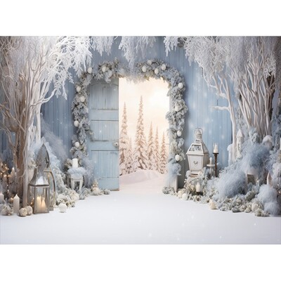 Linksmų Kalėdų fotografijos fonas Kalėdų eglutė Sniego dovana Šeimos vakarėlio dekoras Fonas Kūdikio portreto fotografijos fotostudija