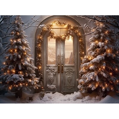 Linksmų Kalėdų fotografijos fonas Kalėdų eglutė Sniego dovana Šeimos vakarėlio dekoras Fonas Kūdikio portreto fotografijos fotostudija