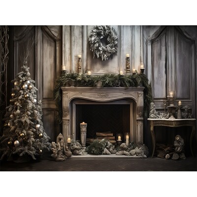 Linksmų Kalėdų fotografijos fonas Kalėdų eglutė Sniego dovana Šeimos vakarėlio dekoras Fonas Kūdikio portreto fotografijos fotostudija