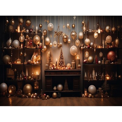 Linksmų Kalėdų fotografijos fonas Kalėdų eglutė Sniego dovana Šeimos vakarėlio dekoras Fonas Kūdikio portreto fotografijos fotostudija