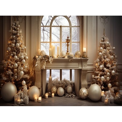 Linksmų Kalėdų fotografijos fonas Kalėdų eglutė Sniego dovana Šeimos vakarėlio dekoras Fonas Kūdikio portreto fotografijos fotostudija