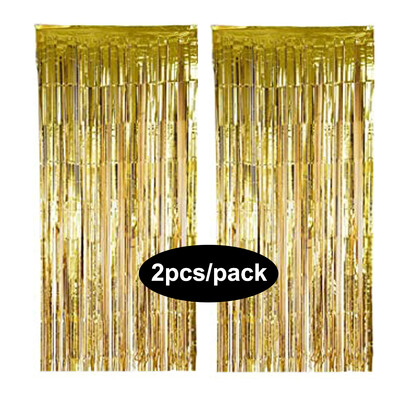 Karácsonyi díszek piros fólia rojtos függönyök csillogó piros zöld csillogó függöny karácsonyi parti dekorációhoz fali háttérhez