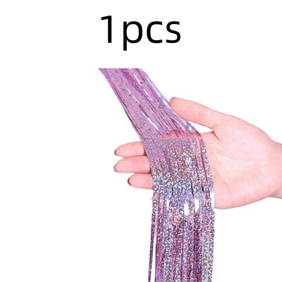 2Pack 2X1M Csillogó buliháttér Fémfólia talmi rojt függöny születésnapi esküvő Lánybúcsú dekoráció felnőtt évfordulóra