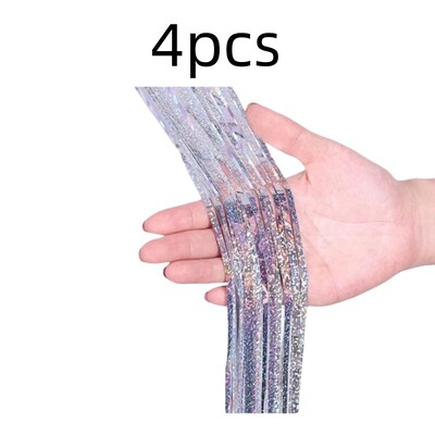 2Pack 2X1M Csillogó buliháttér Fémfólia talmi rojt függöny születésnapi esküvő Lánybúcsú dekoráció felnőtt évfordulóra