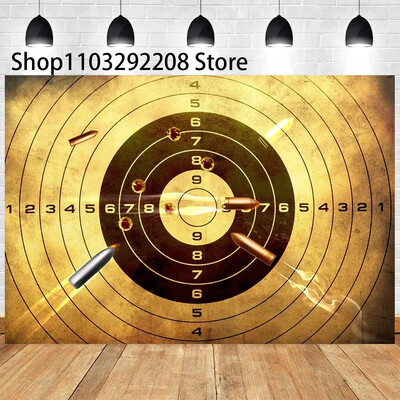 Rajzfilm Nerf Gun téma Gyerekek Születésnapi Háborús Party Fiúk Kék játék Lövöldözős Darts Háttér fotózás Babazuhany Fotófülke kellékek