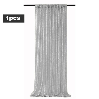 2x8 láb csillogó flitteres háttérfüggöny Rózsa arany csillogó háttérfüggöny esküvői születésnapi karácsonyi babazuhany parti dekorációhoz