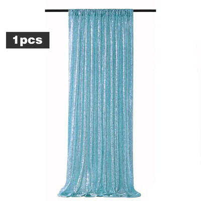 2x8 láb csillogó flitteres háttérfüggöny Rózsa arany csillogó háttérfüggöny esküvői születésnapi karácsonyi babazuhany parti dekorációhoz