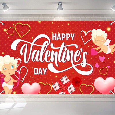 Valentin-napi téma szerelmes szív parti dekoráció szerelmes szív léggömb fotózás háttér esküvői menyasszonyi babazuhany