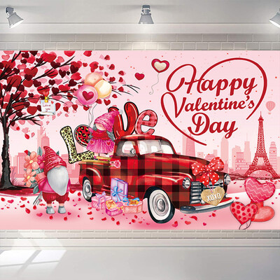 Valentin-napi téma szerelmes szív parti dekoráció szerelmes szív léggömb fotózás háttér esküvői menyasszonyi babazuhany