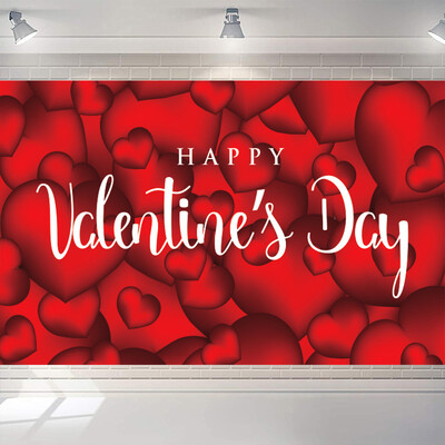 Valentin-napi téma szerelmes szív parti dekoráció szerelmes szív léggömb fotózás háttér esküvői menyasszonyi babazuhany